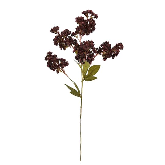 29" Burgundy Mini Hydrangea Stem by Ashland®